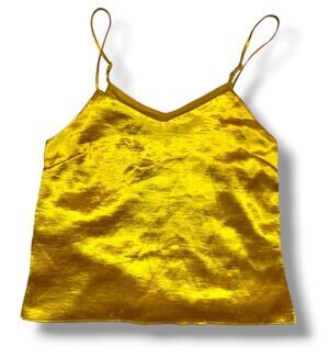 Glamorise strappy gold camisole
